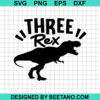 Three Rex Svg