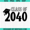 Class Of 2040 Svg