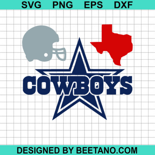 Dallas Cowboys SVG, Dallas Cowboys Football SVG, Cowboys logo SVG