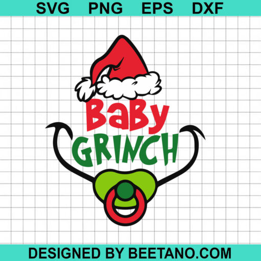 Baby Grinch Svg