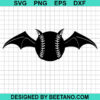 Halloween Softball Bat Svg