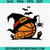 Halloween Basketball Witch Svg