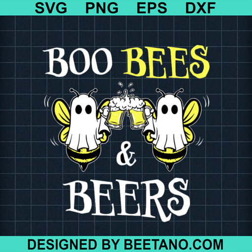 Boo Bees And Beers Svg