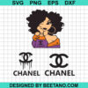 Chanel Logo Black Girl Svg