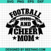 Football And Cheer Mom Svg