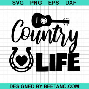 Country Life SVG, Farmlife SVG, Horseshoe Country Life SVG