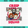 Horror Face Creep Squad SVG