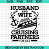 Husband And Wife Cruising Partners For Life Svg