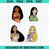 Disney Princess Mulan Svg