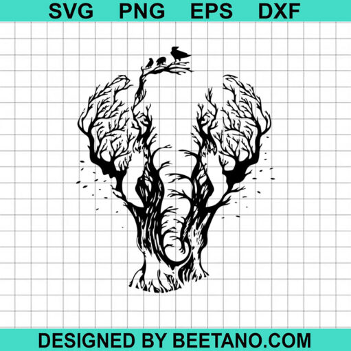 Elephant Tree SVG