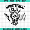 Ghostface Club Svg