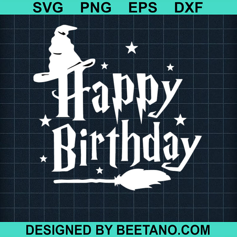 Harry Potter Birthday SVG Free: A Magical Celebration for Your Little Wizard or Witch