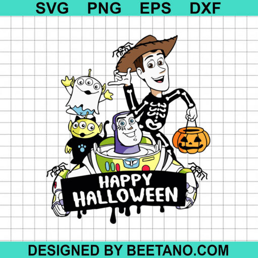 Toy Story Halloween SVG