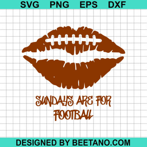 Sundays Are For Football Svg