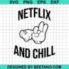 Netflix And Chill SVG