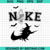 Halloween Witch Nike Logo Svg