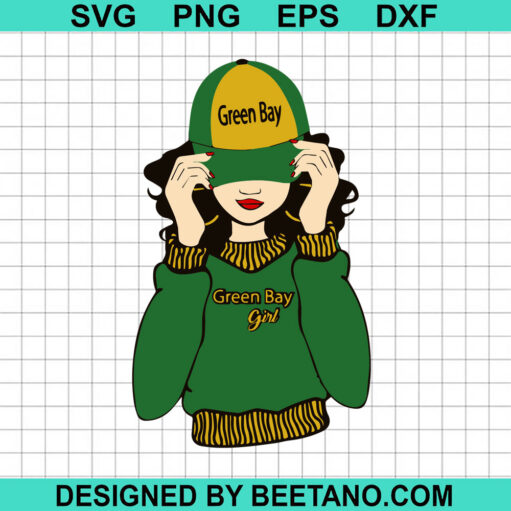 Green Bay Packers Girl Svg