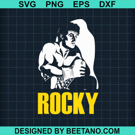 Rocky Balboa SVG, Rocky Boxer SVG, Boxing SVG