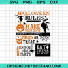 Halloween Rules SVG