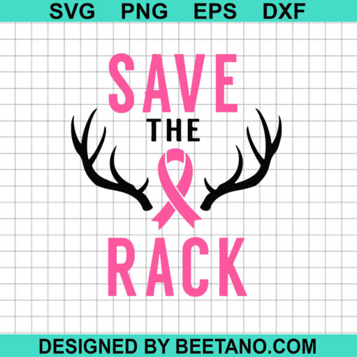 Save The Rack Breast Cancer Svg