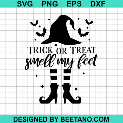 Trick Or Treat Smell My Feet SVG, Halloween Trick Or Treat SVG, Halloween Elf SVG