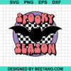 Bat Spooky Season Svg