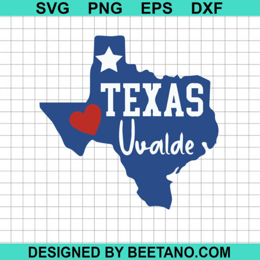 Texas Uvalde Svg