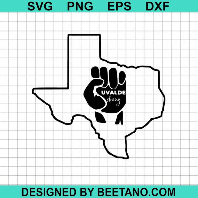 Uvalde Strong Dandelion SVG, Uvalde Texas SVG, Pray For Texas SVG