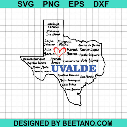 Uvalde Strong America SVG, Uvalde Strong SVG, Pray For Texas SVG