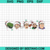 Toy Story Characters Christmas Svg