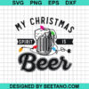 My Christmas Spirit Is Beer SVG