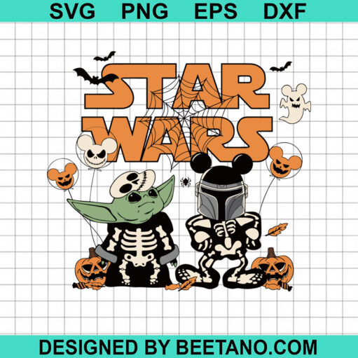 Star Wars Characters Halloween SVG