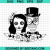 Skeleton Couple Halloween Svg