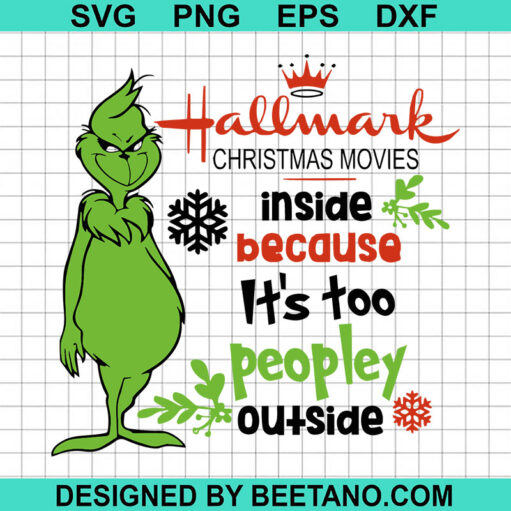 Grinch Hallmark Christmas Movies Svg, Grinch Christmas Svg, Hallmark 