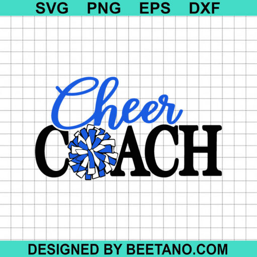Cheer Coach SVG, Cheerleader SVG, Love Cheer SVG