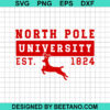North Pole University Svg