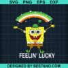 Spongebob Fellin Lucky Svg