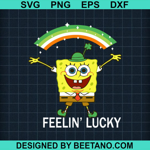 Spongebob Fellin Lucky SVG