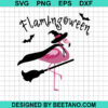 Flamingoween Halloween SVG