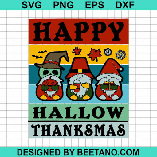 Happy hallow thanksmas SVG