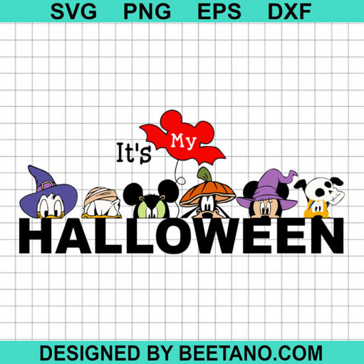 Disney It'S My Halloween Svg