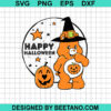 Scary bear happy halloween SVG