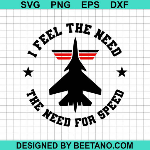 I feel the need the need for speed SVG