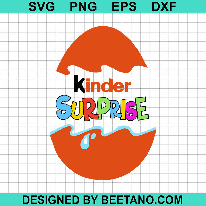 Kinder Surprise Egg SVG Kinder Egg SVG Kinder Surprise Logo SVG