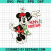 Mickey Merry Christmas SVG