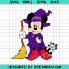 Mickey Witches Halloween Svg