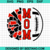 Pom Pom Football Mom Svg