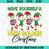Have Yourself A Very Golden Christmas SVG