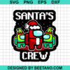 Santa's crew among us SVG