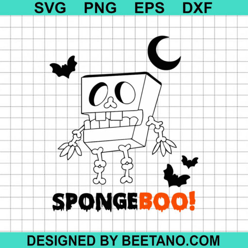 Halloween Spongebob SVG